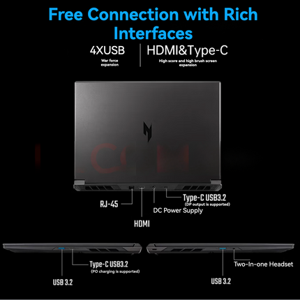 【2025 New Stock】Acer Nitro·7 i7-13650HX + RTX 5060 + 16GB + 1TB SSD + 165HZ + 2.5K Display